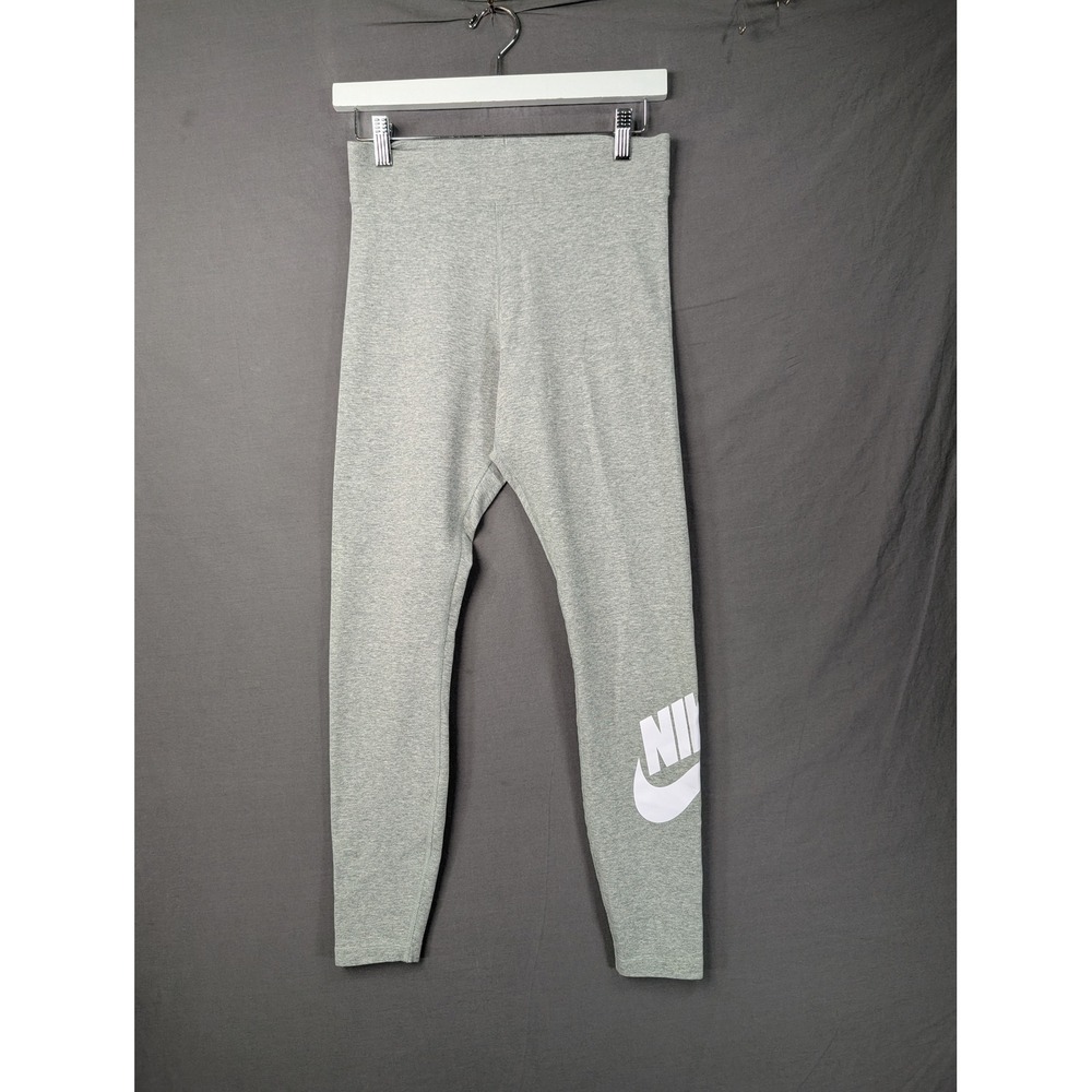 Nike Sportswear Essential Women High-Rise Leggings Grey CZ8528-063 Medium